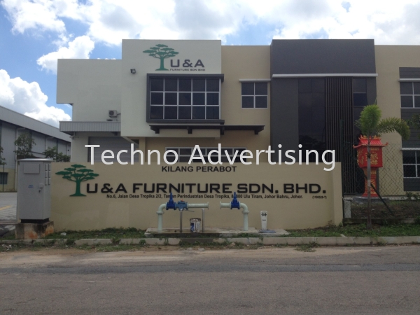 Foamboard Lettering Foamboard Lettering Box Up Signage   Supplier, Suppliers, Supply, Supplies | TECHNO ADVERTISING