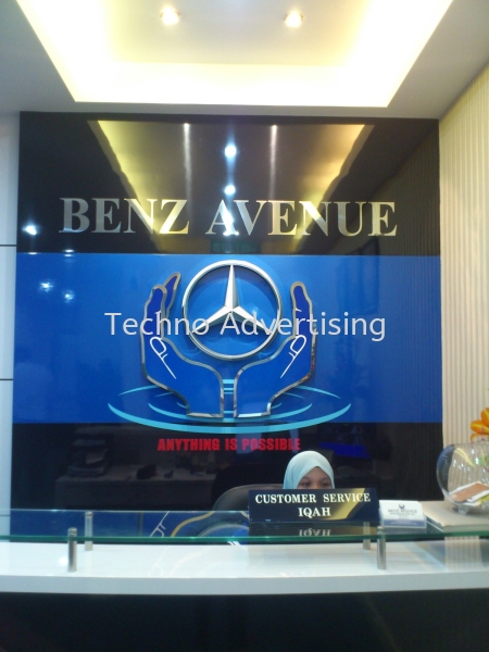 Stainless Steel Stainless Steel Box Up Signage   Supplier, Suppliers, Supply, Supplies | TECHNO ADVERTISING