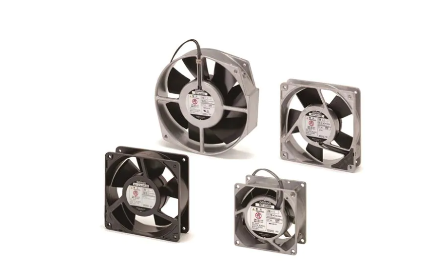 Omron R87F / R87T Optimum Cooling with a Comprehensive Lineup of Axial Fans