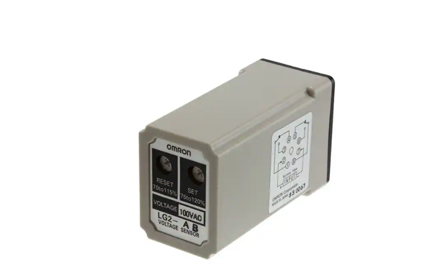 omron lg2 compact, economical plug-in type voltage sensing relay