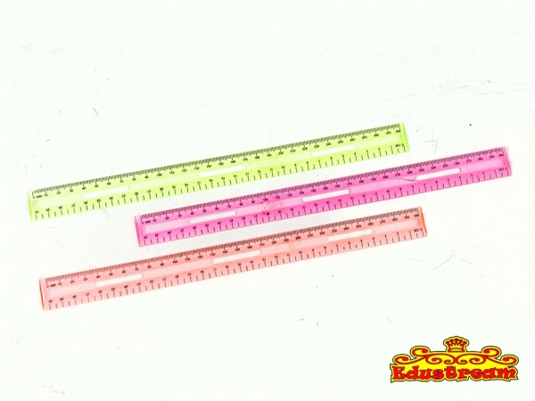 TRANSPARENT COLOUR RULER 15CM/30CM Ruler & Sharpeners School & Office Equipment Stationery & Craft Johor Bahru (JB), Malaysia Supplier, Suppliers, Supply, Supplies | Edustream Sdn Bhd