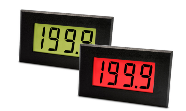 lascar dpm 950s-fpsi large 200mv lcd voltmeter with red/green programmable backlighting