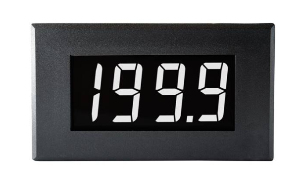 LASCAR DPM 950S-EB-W Large 200mV Single-rail Voltmeter with White Digits