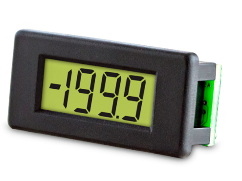 LASCAR DPM 1AS-BL Compact 3 1/2 Digit LCD Voltmeter
