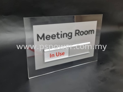 Meeting Room Door Signage