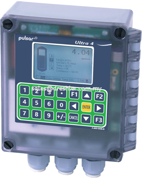 Ultrasonic Level & Flow Controller - Ultra 4 PULSAR Ultrasonic Flow Meter Flow Measurement Penang, Malaysia, Perai Supplier, Suppliers, Supply, Supplies | Dreshler Resources Sdn Bhd