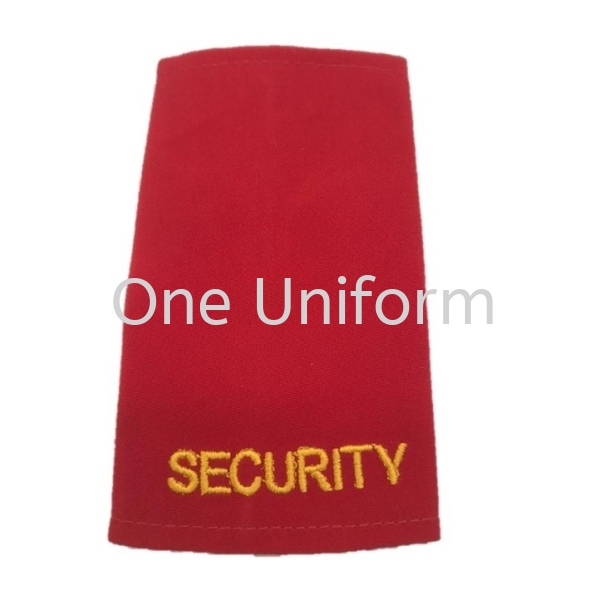 SC03RD Epaulette Merah Accessories Penang, Malaysia, Bukit Mertajam Supplier, Suppliers, Supply, Supplies | ONE UNIFORM ENTERPRISE