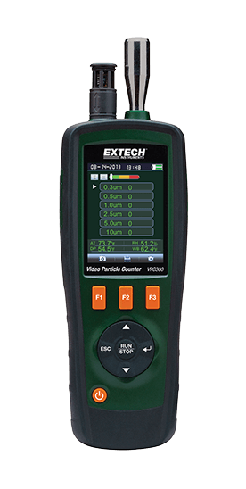 extech vpc300 : video particle counter with built-in camera