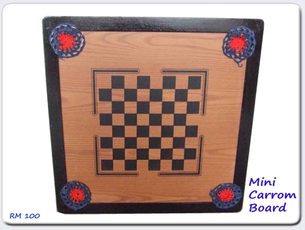 Mini carrrom board Carrom Board Carrom Board & Congkak Kuala Lumpur (KL), Malaysia, Selangor, Pandan Indah Manufacturer, Supplier, Supply, Supplies | Azzurri Enterprise Sdn Bhd