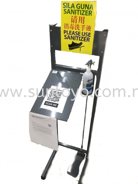 Hand Sanitizer Stand Miscellaneous Shop Equipment Johor Bahru (JB), Malaysia, Johor Jaya, Taman Sentosa Supplier, Suppliers, Supply, Supplies | Suntoyo Enterprise (M) Sdn Bhd