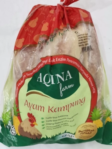 AQINA AYAM KAMPUNG 黄梨甘榜鸡 1.6KG-1.8KG+-