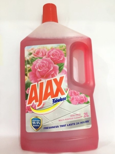 AJAX 玫瑰香味清洁液 2L