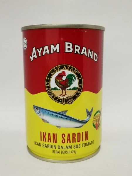AYAM BRAND SARDINES 425G （大）鸡标沙丁鱼