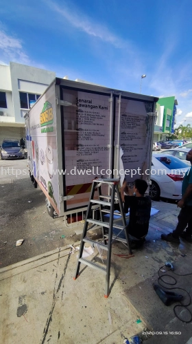 3 TON LORRY STICKER WRAP