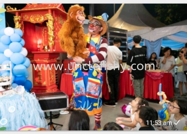  BIRTHDAY PARTY CLOWN JOHOR BAHRU Singapore, Johor Bahru (JB) Magician, Entertainer, Planner, Comedian | Uncle Fishy Entertainment