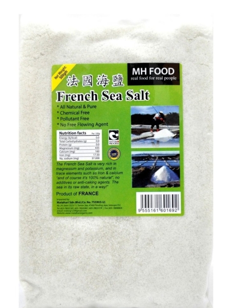 French Sea Salt - Fine <500gm> SALT Malaysia, Selangor, Kuala Lumpur (KL), Klang, Petaling Jaya (PJ) Manufacturer, Wholesaler, Supplier, Importer | Matahari Sdn Bhd