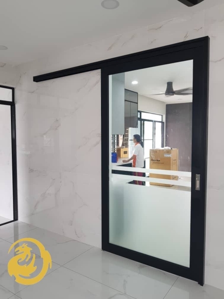 Hanging Door Hanging door  Glass products Residential  Johor Bahru (JB), Malaysia, Ulu Tiram Supplier, Manufacturer, Supply, Supplies | GAO YONG GLASS & ALUMINIUM WORKS SDN. BHD.