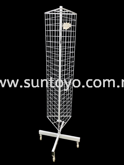 3 Way Netting Rack (Triangle) Wire Mesh Display Offer Bin and Wire Works Johor Bahru (JB), Malaysia, Johor Jaya, Taman Sentosa Supplier, Suppliers, Supply, Supplies | Suntoyo Enterprise (M) Sdn Bhd