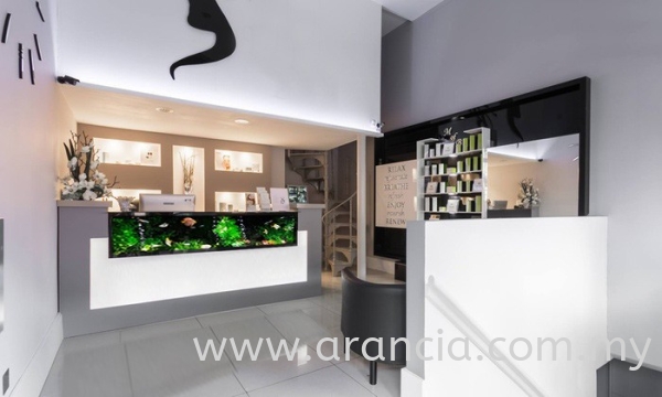 Reception Built in Unit 3D Waterless Aquarium Puchong, Selangor, Kuala Lumpur (KL), Malaysia. Supplier, Supplies, Manufacturer, Maker | Arancia Asia Sdn Bhd