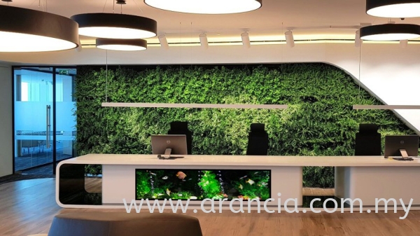 Reception Built in Unit 3D Waterless Aquarium Puchong, Selangor, Kuala Lumpur (KL), Malaysia. Supplier, Supplies, Manufacturer, Maker | Arancia Asia Sdn Bhd