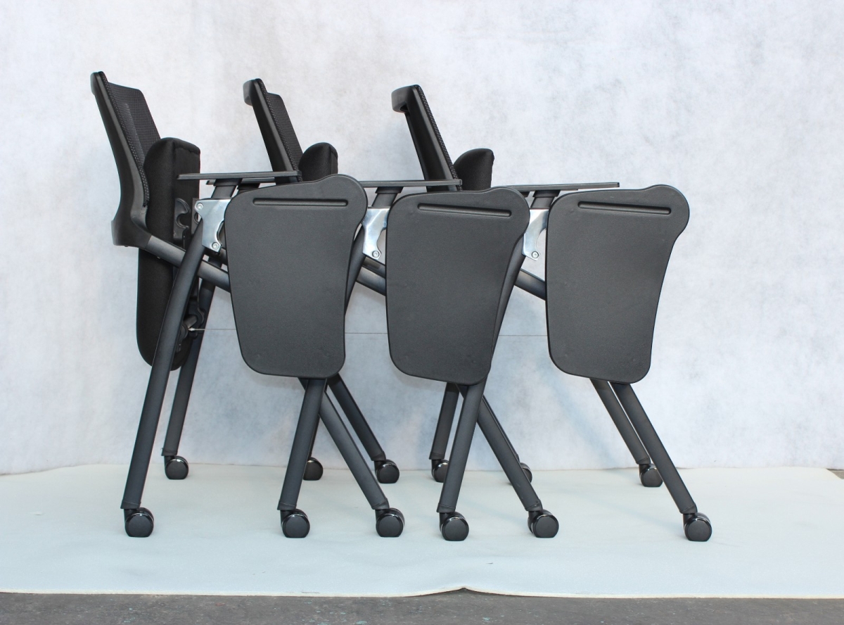 Mobile Foldable Training Chair with Tablet- Flipper EDUCATIONAL Chair Office Chairs Selangor, Malaysia, Kuala Lumpur (KL), Klang Supplier, Suppliers, Supply, Supplies | Gozzo Direction (M) Sdn Bhd