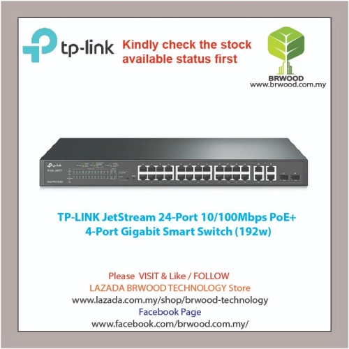 TP-Link TL-SL2428P JetStream 24 Port POE Switch