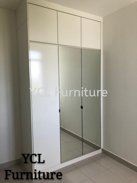 Melamine Gloss White Wardrobe D'Cerrum Ecohill Selangor wardrobe Selangor, Malaysia, Kuala Lumpur (KL), Semenyih Supplier, Suppliers, Supply, Supplies | YCL Furniture