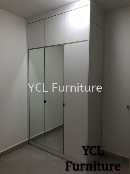 Melamine Gloss White Wardrobe D'Cerrum Ecohill Selangor wardrobe Selangor, Malaysia, Kuala Lumpur (KL), Semenyih Supplier, Suppliers, Supply, Supplies | YCL Furniture