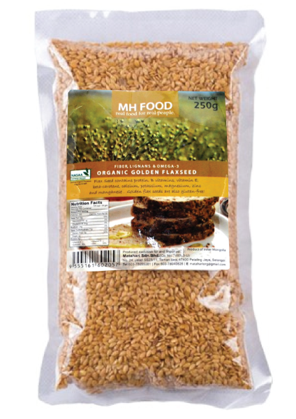 Organic Golden Flaxseed SEEDS Malaysia, Selangor, Kuala Lumpur (KL), Klang, Petaling Jaya (PJ) Manufacturer, Wholesaler, Supplier, Importer | Matahari Sdn Bhd