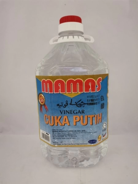 MAMAS White Vinegar 3L+- 白醋 Cuka Putih