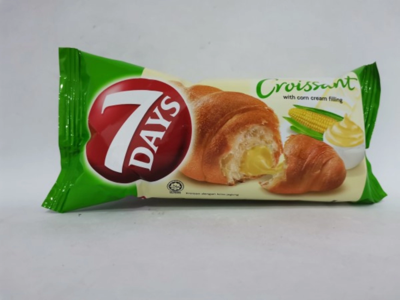 7DAYS Roti Croissant Berperisa Coklat / Butter / Jagung / Strawbeli / Vanila 60g