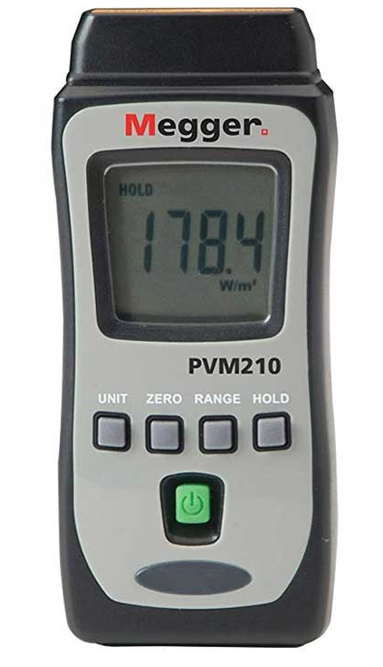 megger pvm210 irradiance meter