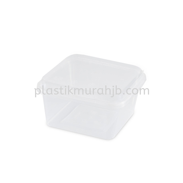 SQ-750 Square PP Disposable Container Johor Bahru (JB), Malaysia, Pasir Gudang Supplier, Wholesaler, Supply, Supplies | SJ DIY PLASTIC DISTRIBUTION (M) SDN BHD