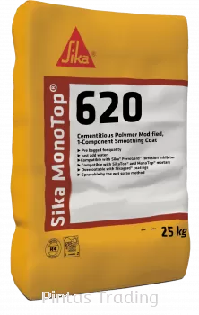 Sika MonoTop 620 MY | Pore Sealer / Superior Finishing & Protective Top Coat for Concrete & Concrete Repair Patches