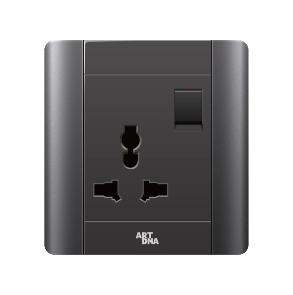 UNIVERSAL SOCKET CLASSIC GREY A68 Elegance Series Johor Bahru (JB), Malaysia, Selangor, Kuala Lumpur (KL) Supplier, Suppliers, Supply, Supplies | Art Dna (M) Sdn Bhd