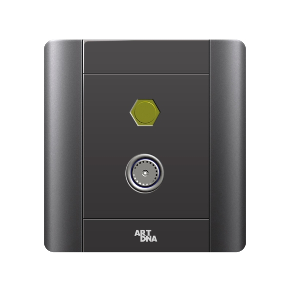 TV & SATELLITE SOCKET (ASTRO) CLASSIC GREY A68 Elegance Series Johor Bahru (JB), Malaysia, Selangor, Kuala Lumpur (KL) Supplier, Suppliers, Supply, Supplies | Art Dna (M) Sdn Bhd