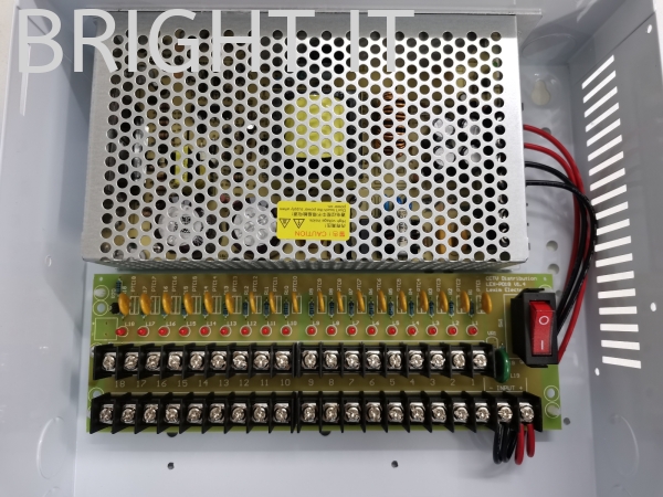 Power Switching Support 16ch - 16.7A Power Supply CCTV Product Melaka, Malaysia, Batu Berendam Supplier, Suppliers, Supply, Supplies | BRIGHT IT SALES & SERVICES