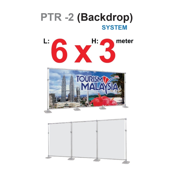 PTR-2 6x3 meter backdrop Backdrop PTR 8 x 10  Malaysia, Selangor, Kuala Lumpur (KL), Subang Jaya Manufacturer, Supplier, Supply, Supplies | A Top Station Enterprise (M) Sdn Bhd
