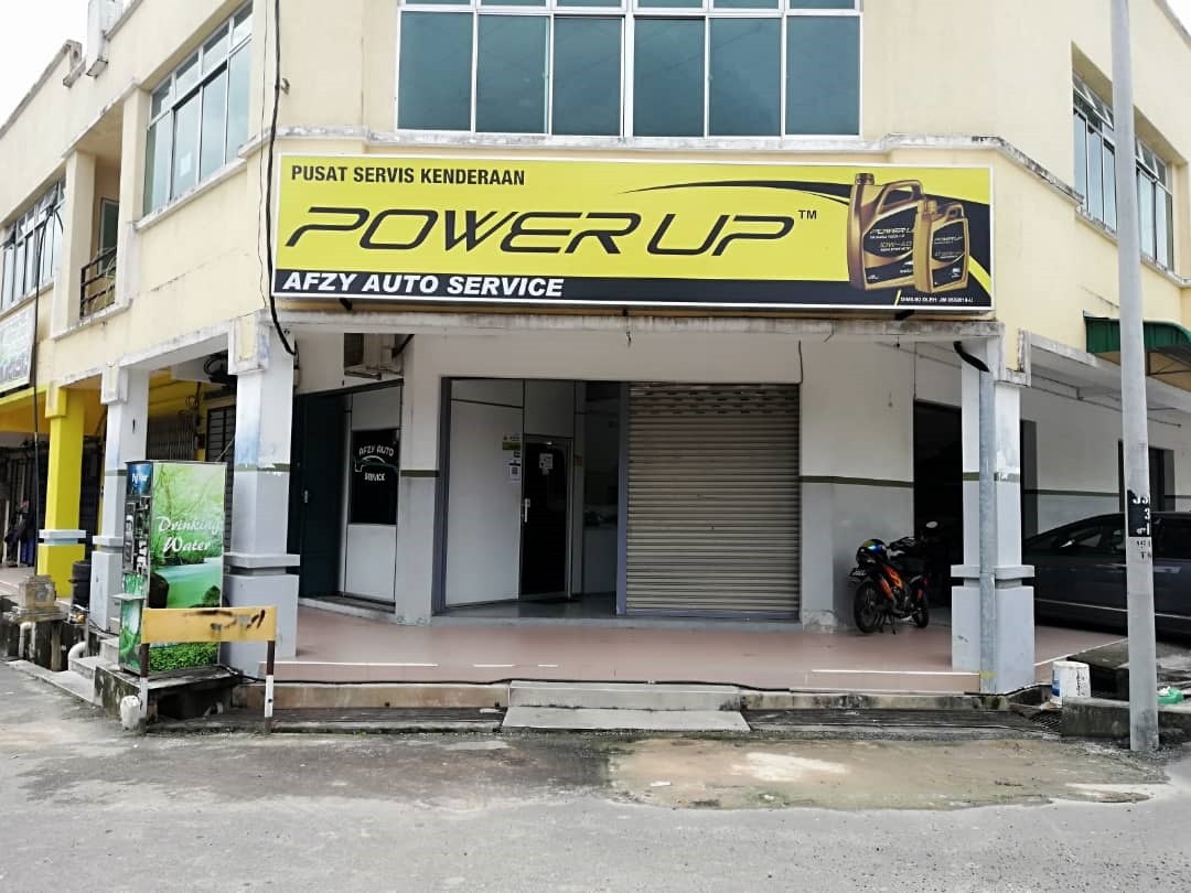AFZY AUTO SERVICE Lightbox Signboard