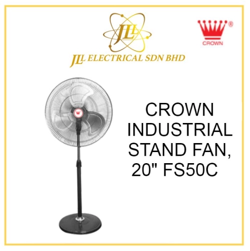 CROWN FS50C 20" INDUSTRIAL STAND FAN