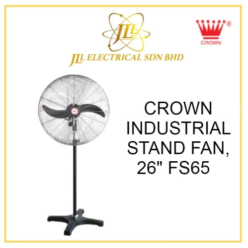 CROWN FS65 26" HEAVY DUTY INDUSTRIAL STAND FAN