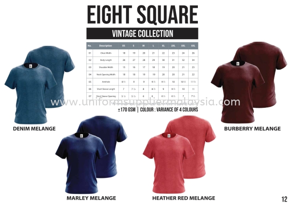 EIGHTSQUARE Cotton Roundneck Melange T Shirt 1 Cotton BAJU EIGHT SQUARE ( READY STK) Malaysia, Selangor, Kuala Lumpur (KL), Petaling Jaya (PJ) Supplier, Suppliers, Supply, Supplies | Duo Express