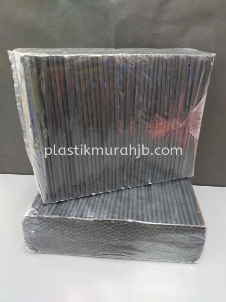 Economy Straw Panjang (Hitam) Jerami Johor Bahru (JB), Malaysia, Pasir Gudang Supplier, Wholesaler, Supply, Supplies | SJ DIY PLASTIC DISTRIBUTION (M) SDN BHD