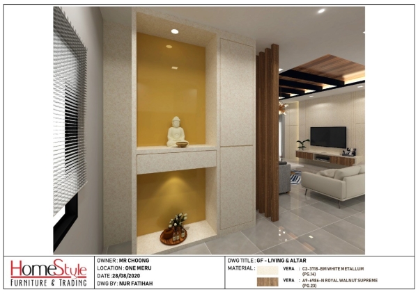 ̨ One Meru Butterwoth Home Project Ŀ   Supplier, Suppliers, Supply, Supplies | Home Style Furniture Trading (Ipoh) Sdn Bhd