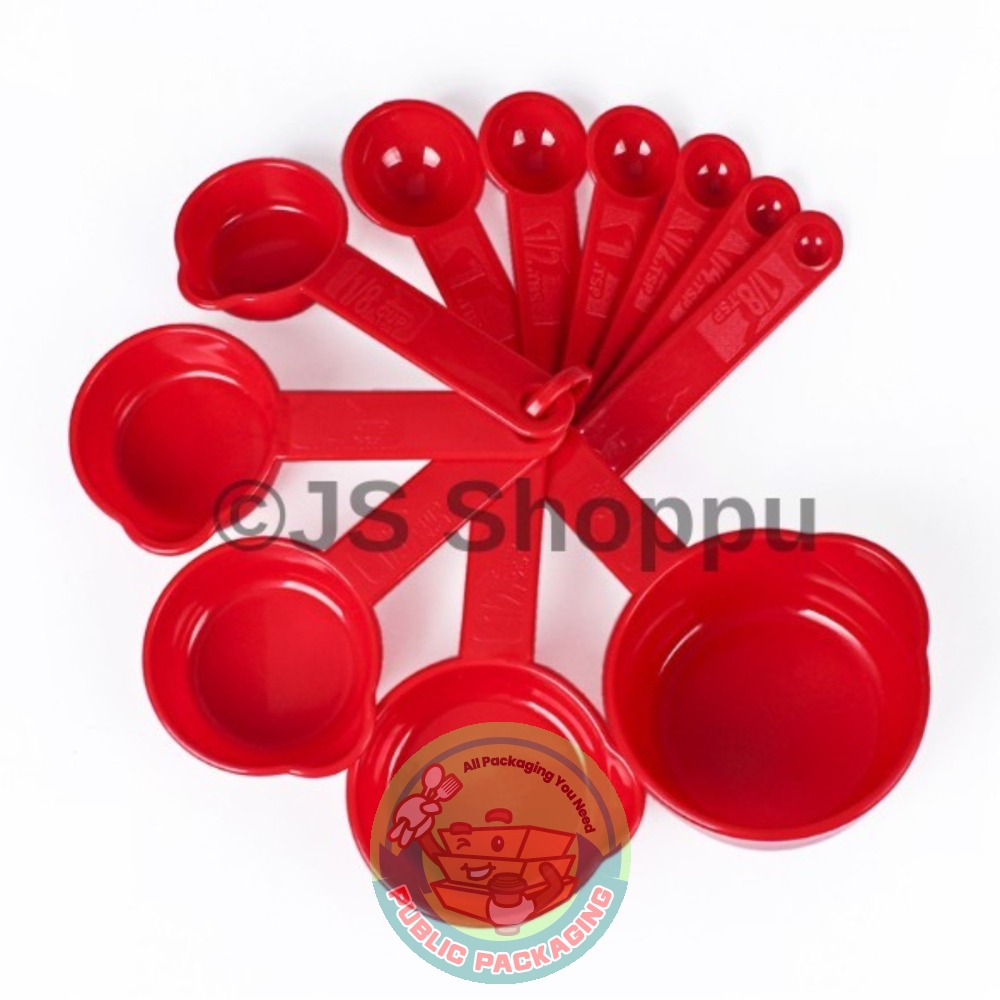 11 pcs Food-Grade Silicone Kitchen Measuring Tools (Ready Stock)