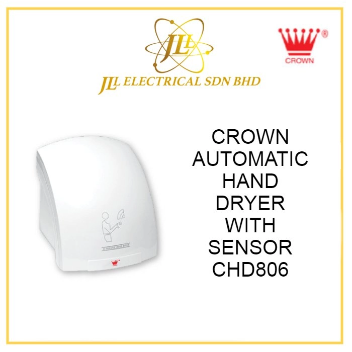 CROWN AUTOMATIC HAND DRYER WITH SENSOR CHD806