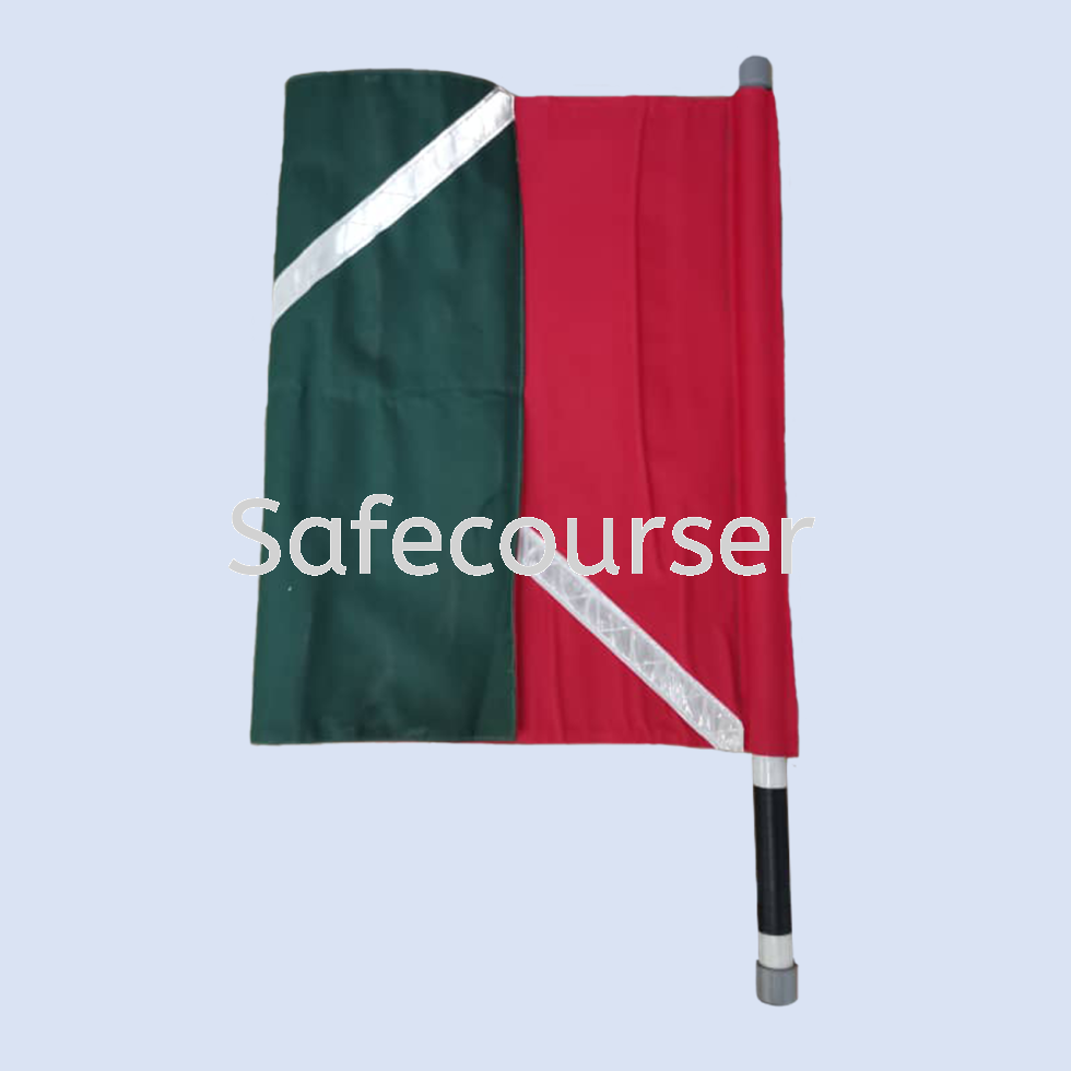 Traffic Flag With Reflective tape ( 2 Color ) 