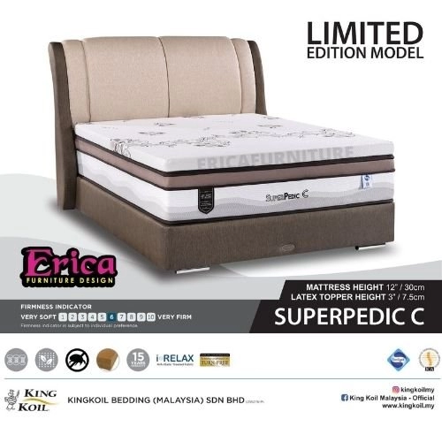 King Koil New Mattress Superpedic C Limited Edition