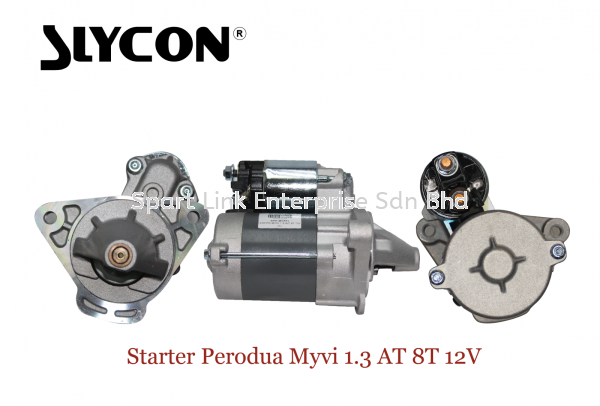 Starter Perodua Myvi 1.3 AT 8T 12V  Slycon Perodua Car Starter Selangor, Malaysia, Kuala Lumpur (KL), Puchong Supplier, Suppliers, Supply | Spart Link Enterprise Sdn Bhd