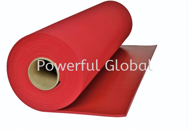 Red Lina Rubber Sheet Linatex / NR Natural Rubber Rubber Sheet /Gasket Malaysia, Selangor, Kuala Lumpur (KL), Rawang Manufacturer, Supplier, Supply, Supplies | Powerful Global Supplies